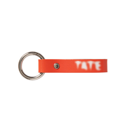 Tate leather keyring